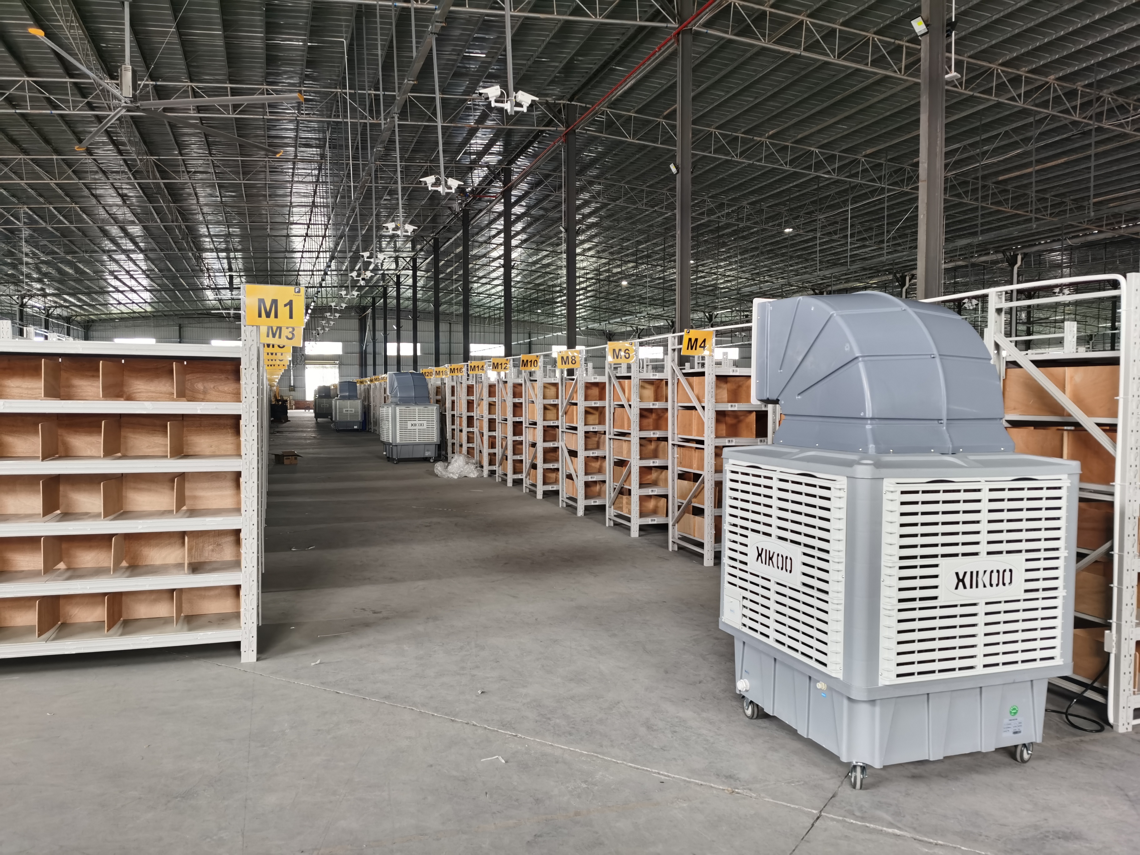 can portable air cooler cool workshop and warehouse